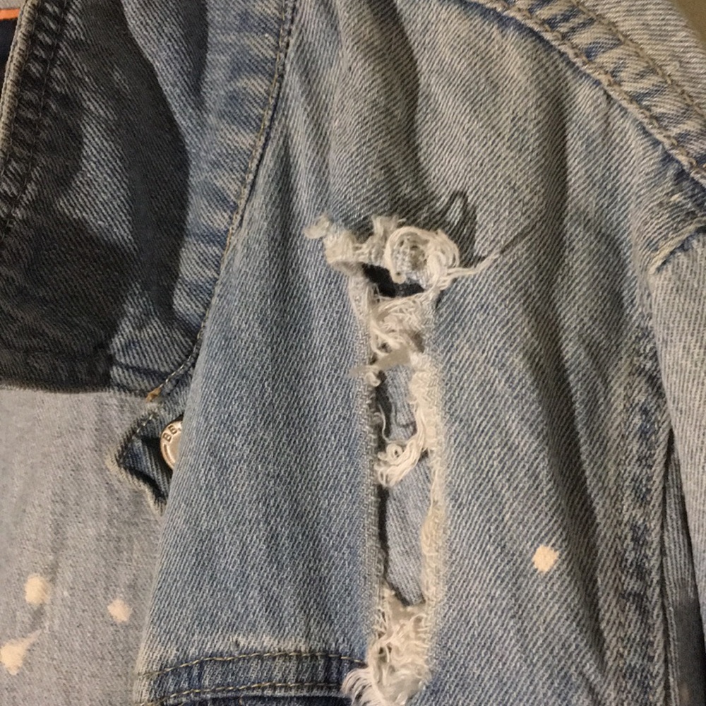 Distressed Denim Jacket - Picture 2 of 3